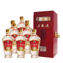 新品首发：五粮液 老酒 56度 浓香型白酒 500ml*6瓶 礼盒 整箱装