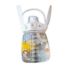 微信小程序:大肚杯吨吨杯双饮吸管杯大容量杯子 1300ml 1个