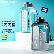 BOTTLED JOY 波特的乔伊 吨桶大容量运动水杯塑料杯学生饮用水壶便携吸管直饮吨杯