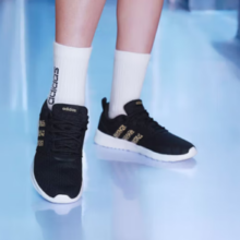 adidas 阿迪达斯 女QT RACER 2.0低帮户外缓震耐磨运动鞋FY8247