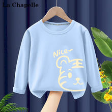 LA CHAPELLE MINI 拉夏贝尔 童装纯棉长袖T恤