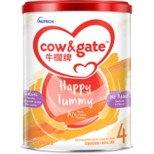 牛栏牌(Cow&Gate)儿童奶粉 A2 β-酪蛋白 4段(3岁以上) 900g
