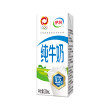 【8月新货】伊利纯牛奶200ml*24盒