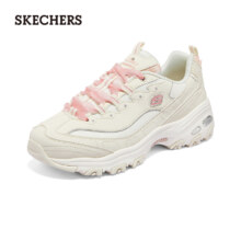 需首购，plus会员：SKECHERS 斯凯奇 女士秋季厚底增高百搭小白鞋