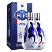 20点：青花20 42度 500ml*2瓶 礼盒装 清香型白酒 送礼袋