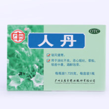 临期品、京东商城：[广州] 人丹 1.725g/盒  1盒装