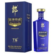 plus会员：郎酒 郎牌特曲T6 浓酱兼香型 50度 500mL *2件