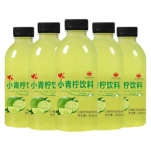 概率券:椰瀑小青柠整箱风味饮料网红饮料夏季果蔬汁柠檬  360ml*1瓶