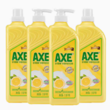 88VIP！AXE 斧头 牌洗洁精柠檬护肤1.18kg*4