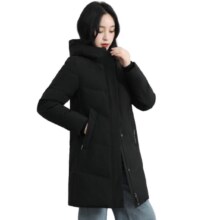 SNOWFLYING 雪中飞 中长款女士连帽羽绒服
