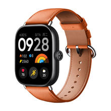 Redmi 红米 Watch4 智能手表 1.97英寸 典雅黑+赤霞橙真皮快拆腕带