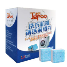 PLUS: 百亿补贴:Jepoo  洗衣机槽清洗剂去味   12颗 1盒