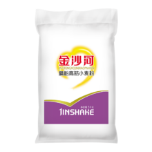 plus、概率券：金沙河面粉 精粉高筋小麦粉 包子馒头饺子烙饼 5kg