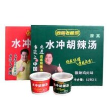 河南周口特产，逍遥镇老杨家 水冲胡辣汤52g*6桶