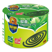 超威蚊香盘驱蚊灭蚊防蚊子加大加量40圈艾草清香