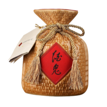 酒鬼 黄坛 馥郁香型白酒 52度 468ml 礼盒装 年货送礼
