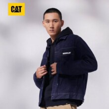 Plus:CAT卡特 男士户外休闲经典卡车全棉带棉籽壳斜纹牛仔夹克+凑单森马短袖套装
