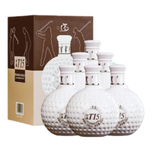 沱牌酒高尔夫珍藏T15 浓香型白酒 52度 500ml*6瓶 整箱装