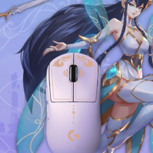 京东百亿补贴、plus会员：罗技（G）PRO X Superlight 无线游戏鼠标《英雄联盟》玉剑传说联名款 GPW2狗屁王二代 轻量化63g电竞鼠标