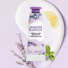 L'OCCITANE 欧舒丹 白色薰衣草香氛润手霜10ml滋润温和留香易吸