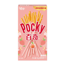 plus会员：格力高百醇百奇系列 涂层饼干棒 百奇蜜桃*10件