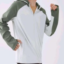 plus会员：蕉下 男士防晒衣 外套夹克 防紫外线凉感透气 夏季薄款 深蓝灰