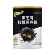 拍2【深谷溪田】黑芝麻核桃黑豆代餐粉320g