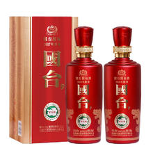 GUOTAI 国台 酱酒 国台国标 酱香型白酒 53度 500mL 2瓶