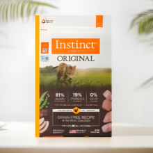 京东百亿补贴、PLUS会员：Instinct 百利 经典冻干无谷鸡肉配方猫粮 11磅