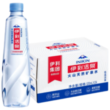 19日20点开始、限500件：伊利伊刻活泉 520ml*24瓶/箱 天然矿泉水 弱碱性饮用水 礼盒装