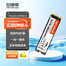 INSTORAGE 智随享 K700 NVMe M.2 固态硬盘 1TB（PCIe 4.0）