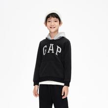 Gap 盖璞 儿童碳素软磨抓绒柔软卫衣 836686