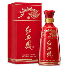 西凤酒 红西凤 52%vol 凤香型白酒 500ml 单瓶装