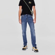 Plus:Lee 24新品726标准中腰直脚中蓝男牛仔裤
