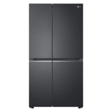 LG638升十字四门制冰机冰箱家用大容量三套风路智能电脑温控路轻敲即现全景透视窗变频压缩机 球形冰 【十字门制冰机冰箱】升级透视窗F664MPY88D