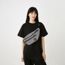 plus会员：VANS 范斯 男女情侣腰包黑白棋盘格*2件
