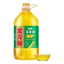金龙鱼 食用油 优选玉米油4L 压榨一级 4L 4桶(整箱装)