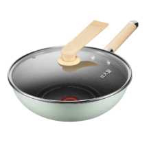 PLUS会员、概率券：COOKER KING 炊大皇 火红点316L不锈钢炒锅 32cm