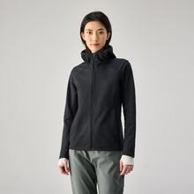 VAUDE 巍德 女款NYLAND针织外套户外运动连帽抓绒衣秋冬柔软开衫外套