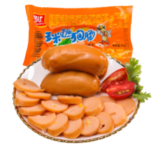 plus、有券上：双汇 火腿肠 玉米热狗40g*8支 网兜装 出游 露营款