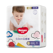 plus会员、首购：Huggies 好奇 金装成长裤 XXXL26 *4件（多尺码任选）