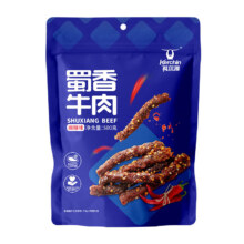 京东百亿补贴，PLUS会员:科尔沁 麻辣牛肉 麻辣味500g