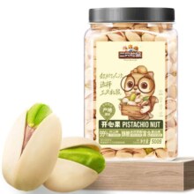 plus会员:三只松鼠 罐装 开心果 500g