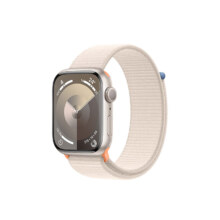 Apple/苹果 Watch Series 9 GPS款45毫米星光色铝金属表壳 星光色回环式运动表带