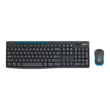 logitech 罗技 MK275 无线键鼠套装 黑蓝色