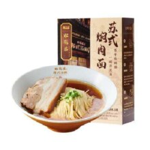 松鹤楼 苏式汤面 葱油+红汤+鸡汤面+大骨汤 4口味组合装