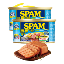 世棒（SPAM）午餐肉罐头清淡口味198g*2罐