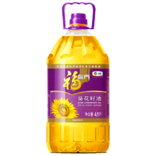 再降价、百亿补贴：福临门 食用油 葵花籽油 4.5L