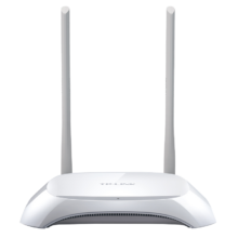 PLUS会员：TP-LINK TL-WR842N 300M智能家用wifi无线路由器