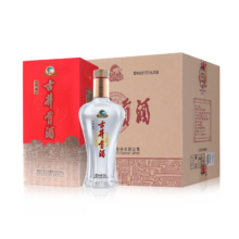 20点开始、PLUS会员：古井贡酒 经典古井贡 浓香型白酒  45度 500ml*6瓶